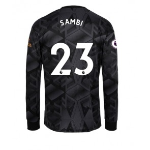 Arsenal Albert Sambi Lokonga #23 Bortatröja 2022-23 Långärmad